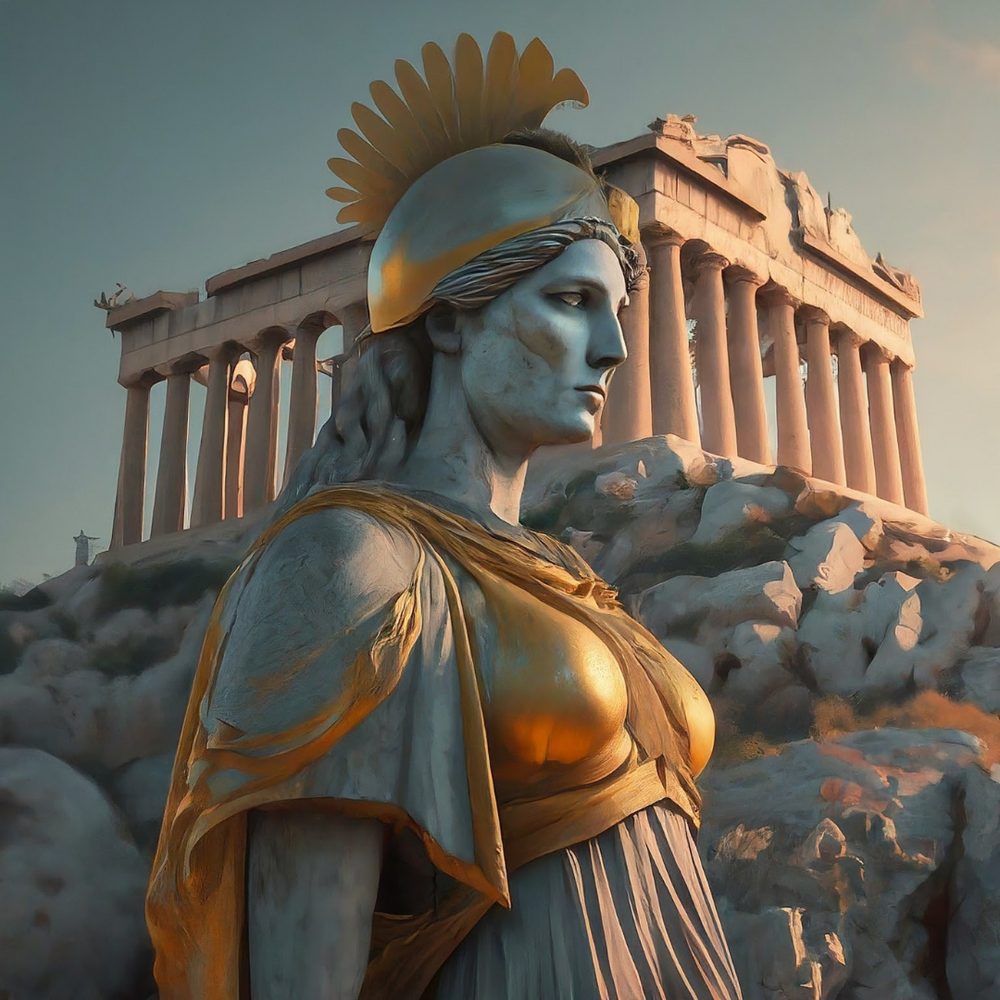 Athena Reimagined: A Fusion of Ancient Wisdom and Modern Innovation with the Power of AI